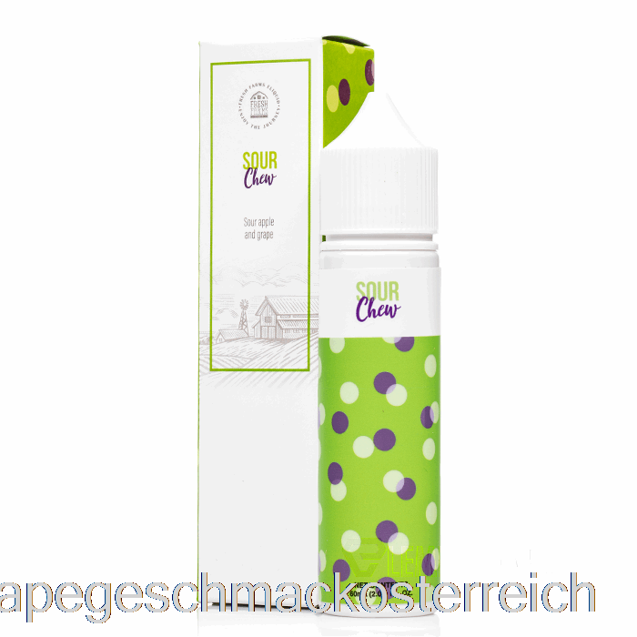 Saurer Kaubonbon – Frische Bauernhöfe – 60 Ml, 6 Mg Vape-Geschmack